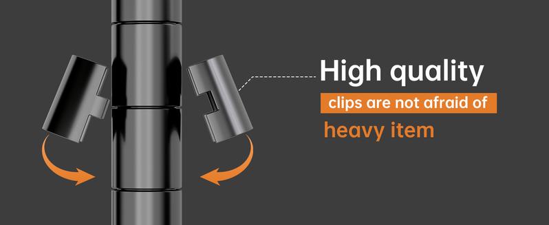 Raybee Shelf Metal Wire Shelving Storage Utility Rack Adjustable Shelves,Standing Shelf Units for Kitchen Pantry Closet Balcony Plant Pot Placement