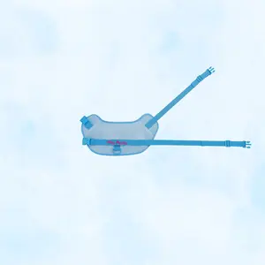 MOZ PAWTY Glowing Harness – Night Light Blue