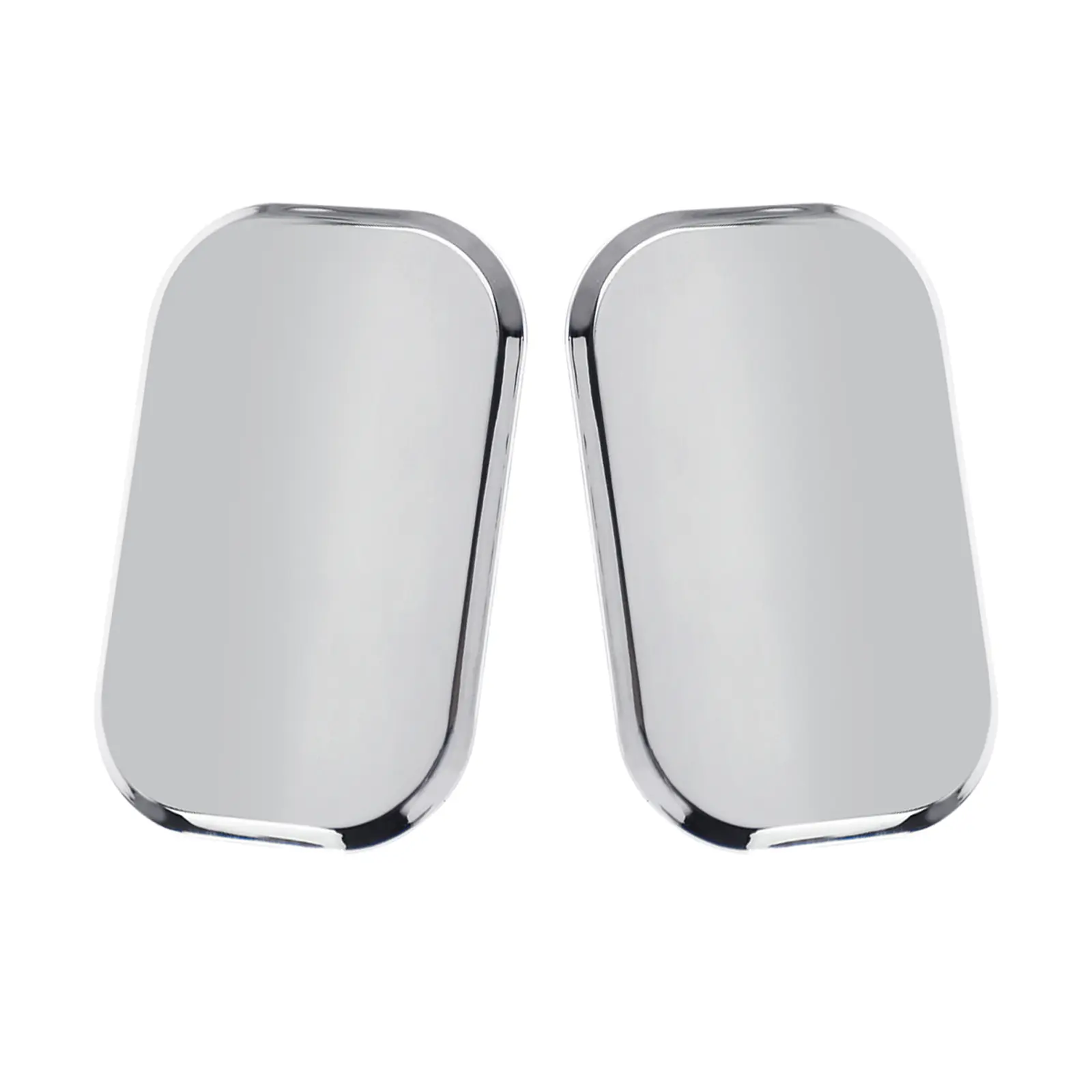 2Pcs Chrome & Matte Black Antenna Hole Plug Filler Caps, Anti-Rust Metal Car Exterior Modified Parts, Fit For 2006-2023 Touring Series, Conceal Empty Holes