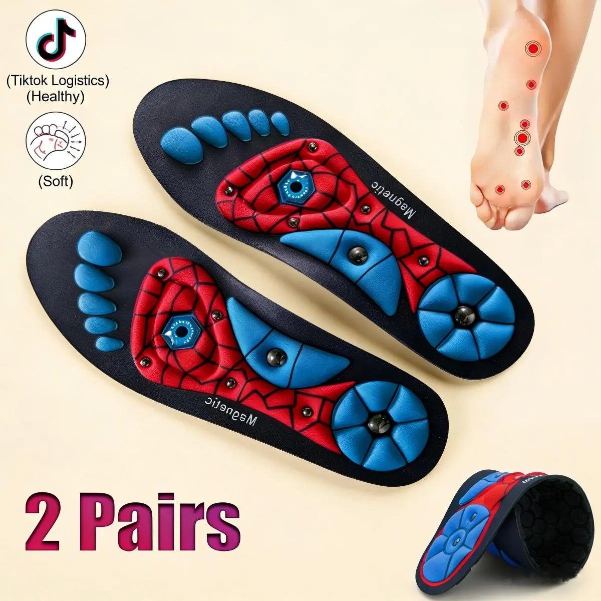 Unisex Cushioning Insoles, Athletic High-Arch Cushion for Plantar Fasciitis Relief, Shock-Absorbing for Running & Knee Comfort, Heavy-Duty Support for 220+ lbs, All-Season Orthopedic Shoe Inserts