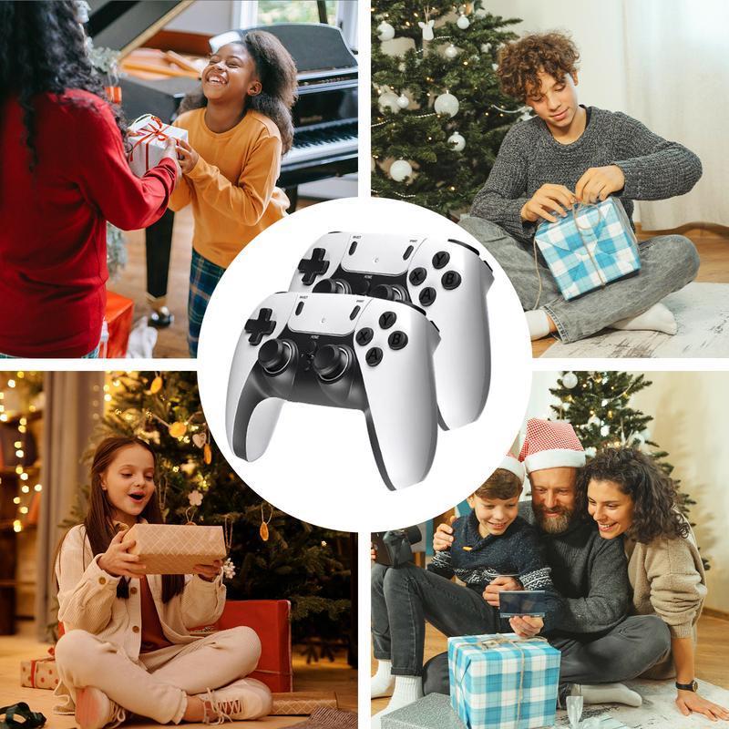 Mass Games Retro Game Console with 40000+ Built-in Games 19 Emulators 2 Wireless Controllers 4K Output & 64GB SD Card Perfect for Kids & Adults - Portable Gaming System,TikTokShopBlackFriday