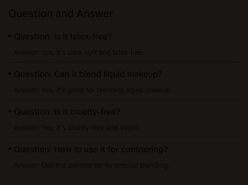 Palladio Makeup Blending Sponge - Ultra Soft Latex Free Teardrop Shape for Flawless Application & Airbrushed Finish - Cruelty Free Vegan Beauty Tool