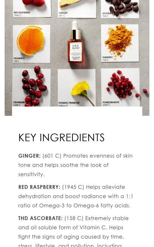 C.E.O. Glow Vitamin C and Turmeric Face Oil