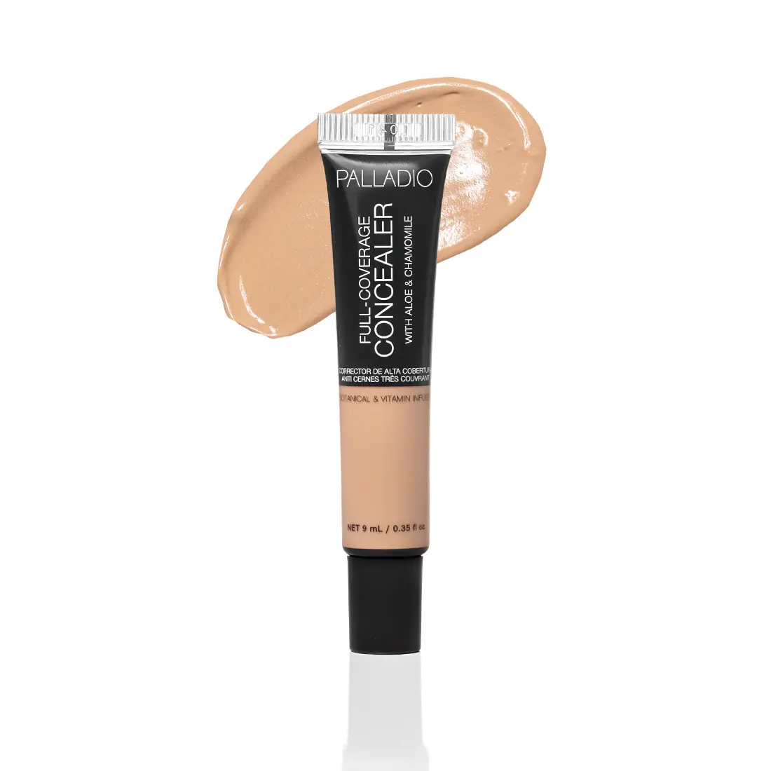 Palladio Full Coverage Concealer - Creamy Face & Under Eye Formula, Disguises Dark Circles, Blemishes, Fine Lines, Evens Skin Tone