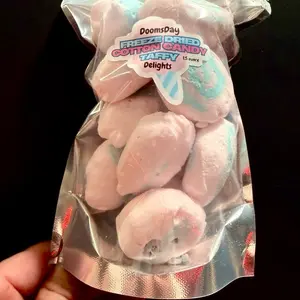 ALL COTTON Candy Bundle. 7 oz cotton candy gummy’s  and the 1.5 ounce cotton candy taffy.