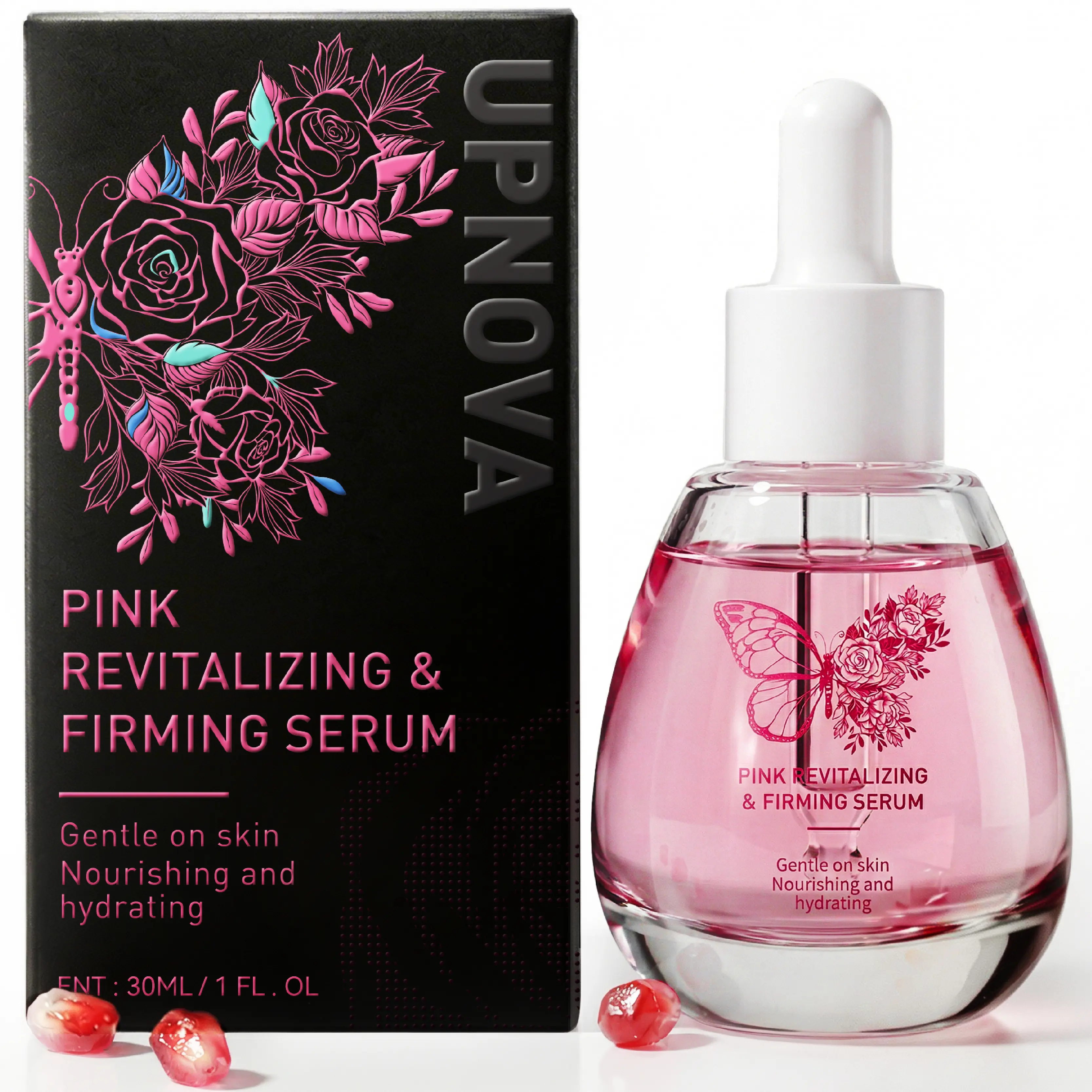 UPNOVA Intimate Echinacea Revitalizing & Firming Elixir: Enhances Natural Radiance, Refines Texture & Gentle Botanical Care