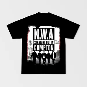N.W.A Straight Outta Compton Vintage Rap Tee XY090301