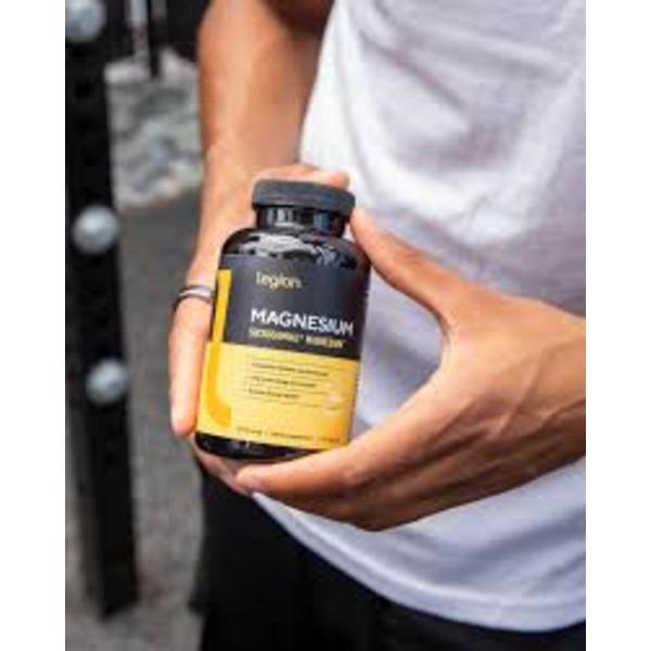 Legion Magnesium Sucrosomial Essential Mineral Supplement - 120 Servings