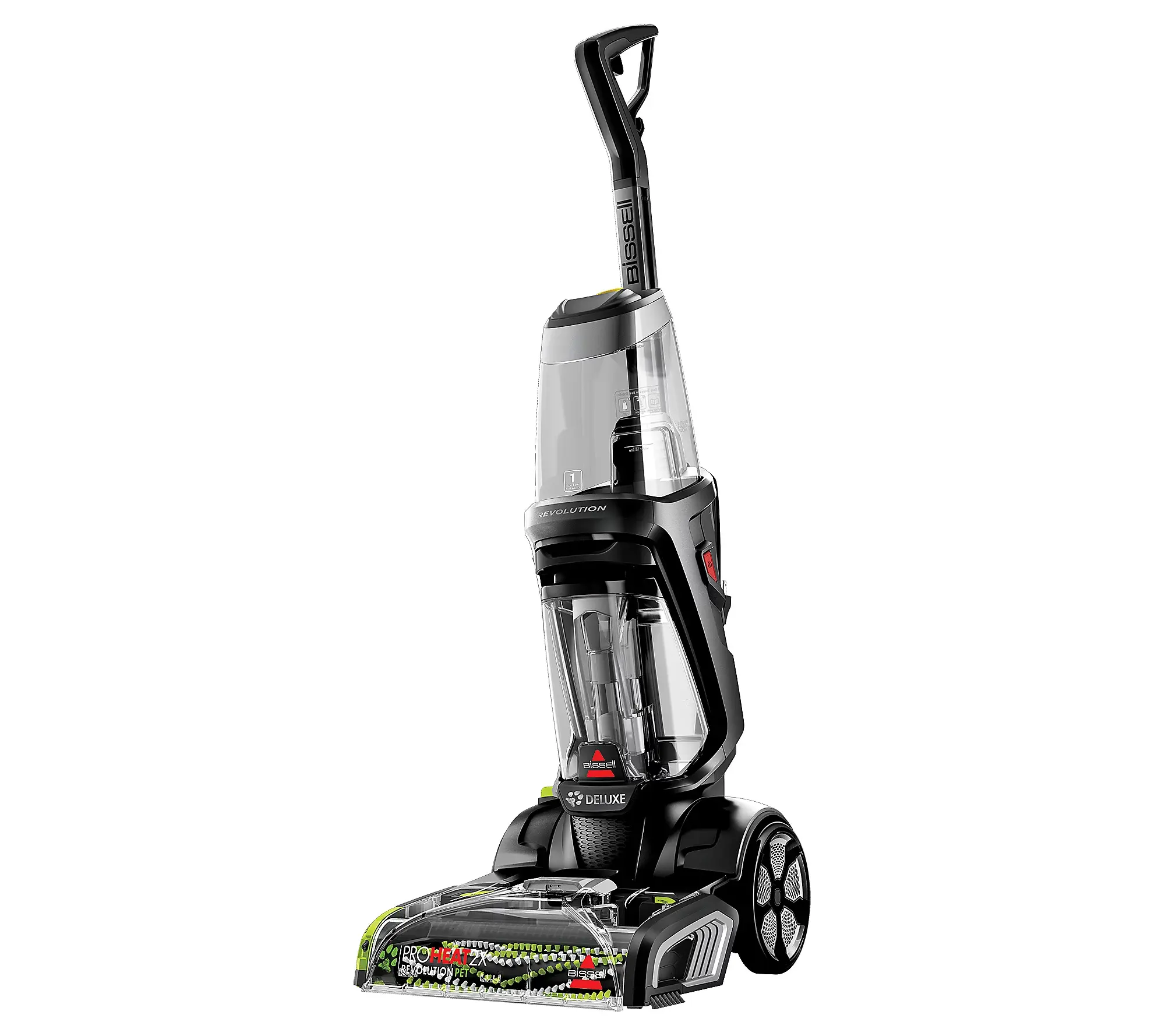 BISSELL ProHeat Revolution 2x Pet Pro Deluxe Upright Deep Carpet Cleaner - V86302