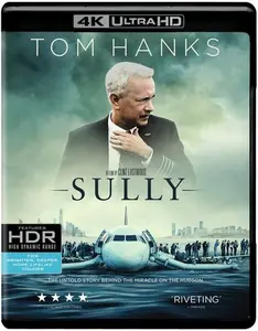 Sully  [4K ULTRA HD BLU-RAY MOVIE] With Blu-Ray, 4K Mastering, Ac-3/Dolby Digital, Dolby, Digital Theater System