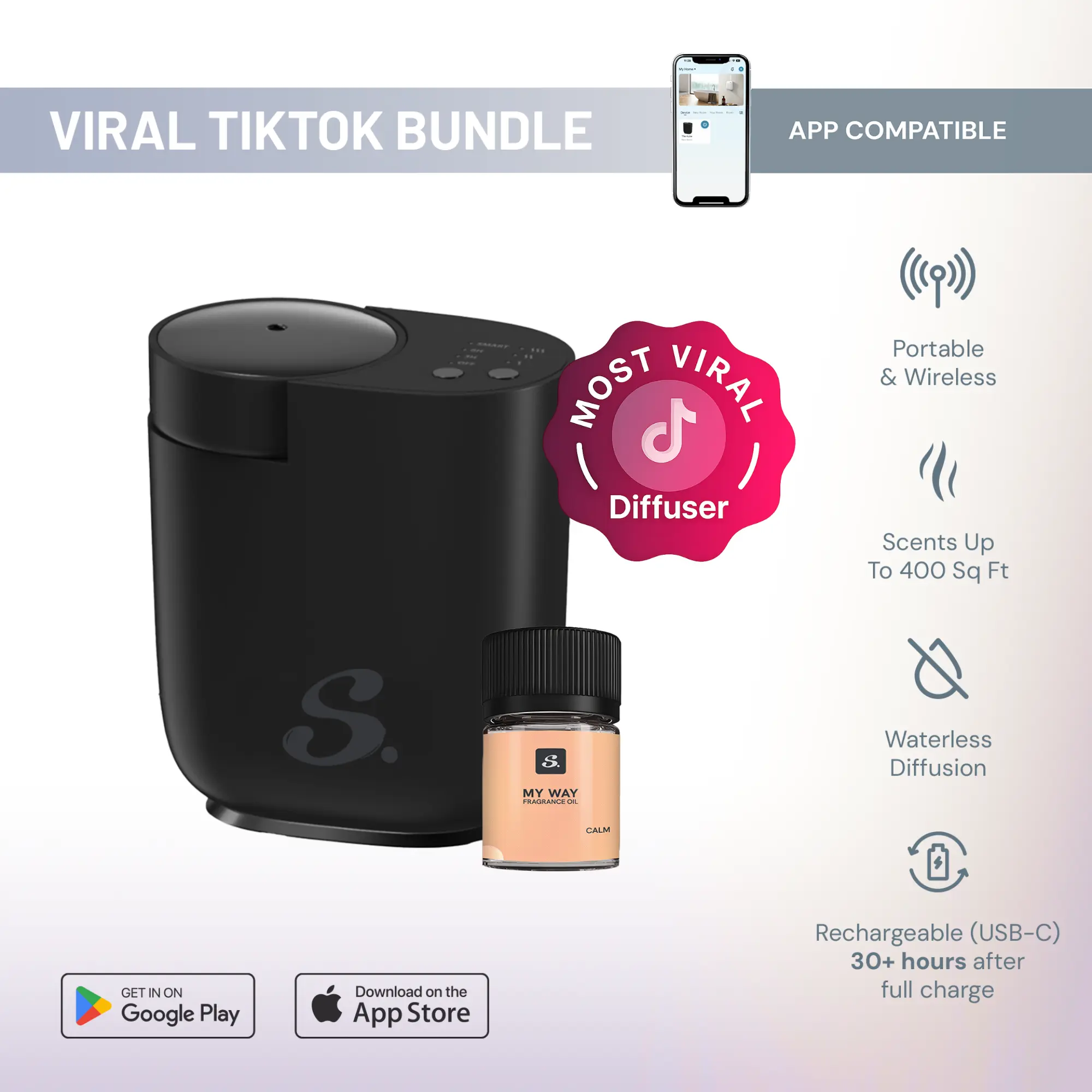 Hotel Collection | Loft Portable Scent Diffuser Bundle