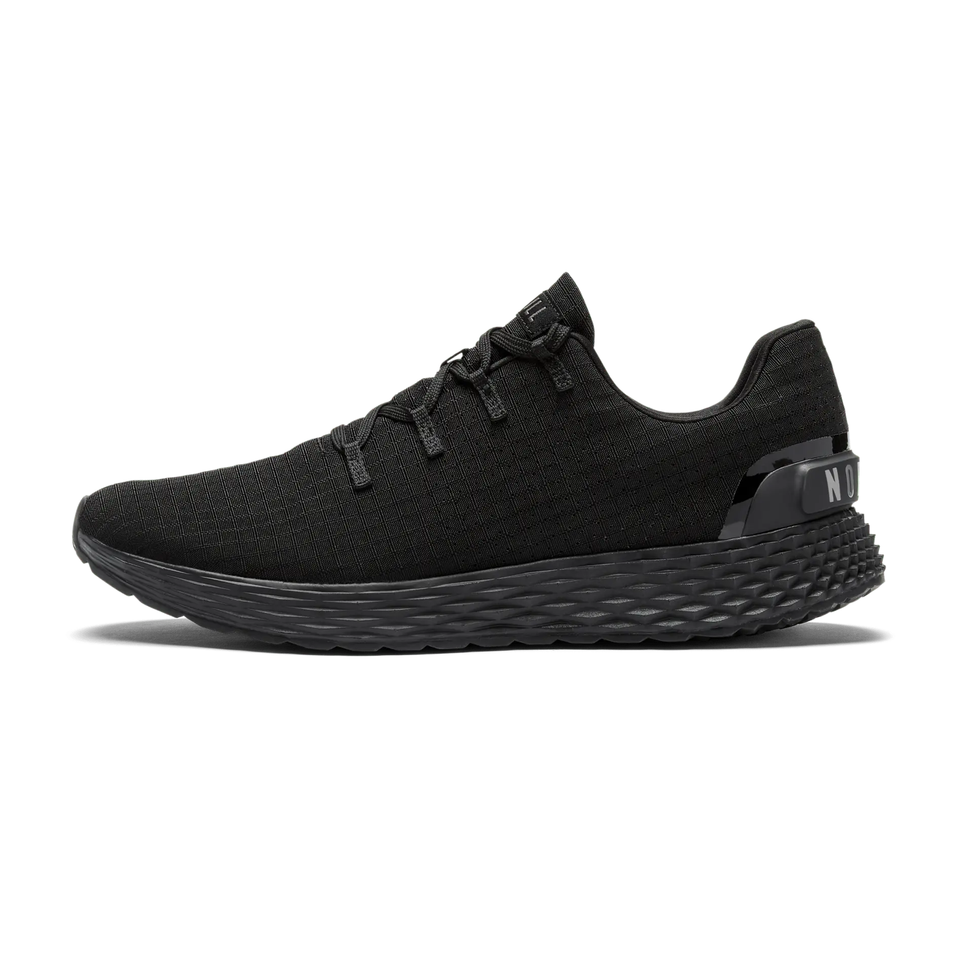 NOBULL Women's Allday 365 (Ripstop) Shoe in Triple Black - Athletic Everyday Sneaker, Comfortable Walking Shoe, Versatile Trainer
