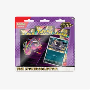 Pokemon Mega Evolution: Ascended Heroes Tech Sticker Collection - Gastly