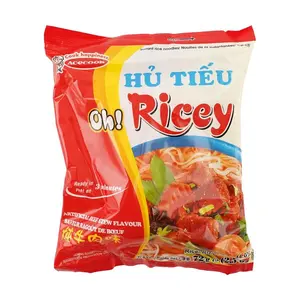 Acecook Oh! Ricey Vietnamese Pho Bo (Beef Stew Flavor) Rice Noodles 72g - Authentic Instant Vietnamese Cuisine
