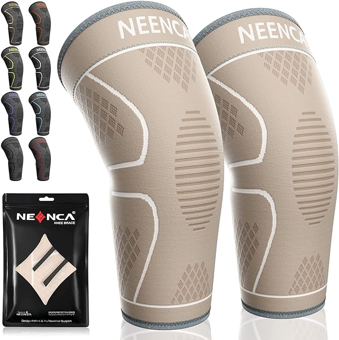 Sports Knee Sleeve for Runner, Workout, Gym, Basketball, Volleyball, Hiking Spicy Dill knee pain Breathable Sponge Knee Pads football accessories Athletic Activewear Compression Leg Knee brace Patellar Belt Patellabands