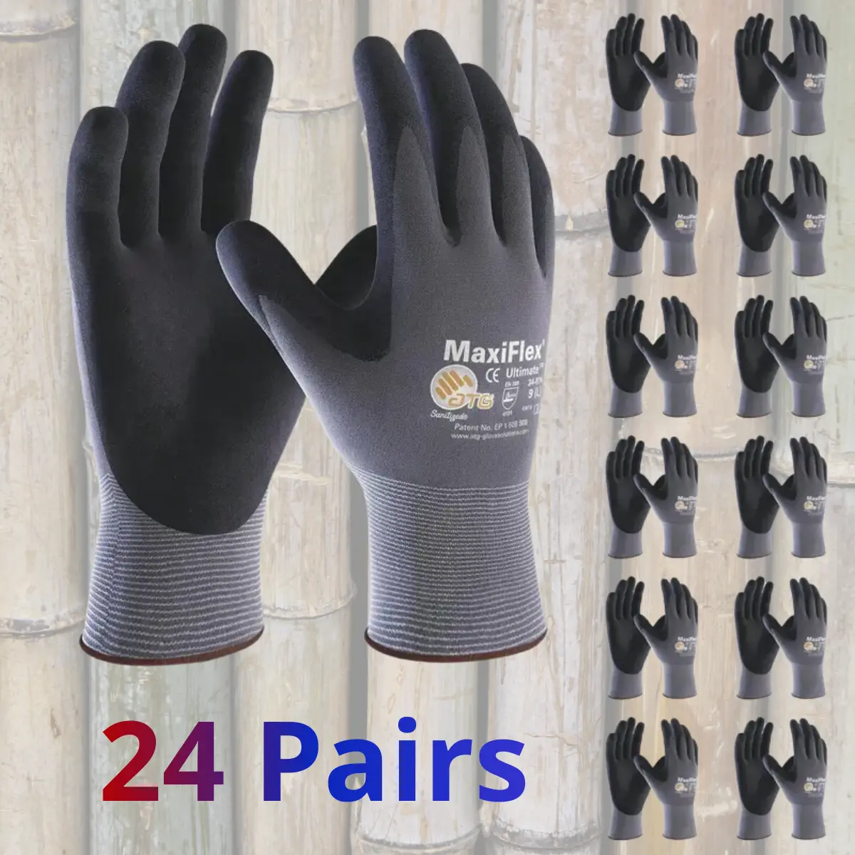 12 Pairs MaxiFlex Gloves | 12 Pares Guantes Para Trabajo - Guantes MaxiFlex | Work Gloves 12 Pairs MaxiFlex Gloves | 12 Pares Guantes Para Trabajo - Guantes MaxiFlex | Work Gloves