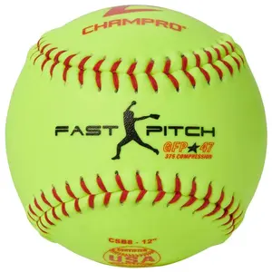 Champro 12" Durahide ASA/USA Fastpitch Softball CSB8