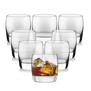 Libbey Signature Kentfield Rocks Cocktail Glasses, 12 ounce, Set of 8