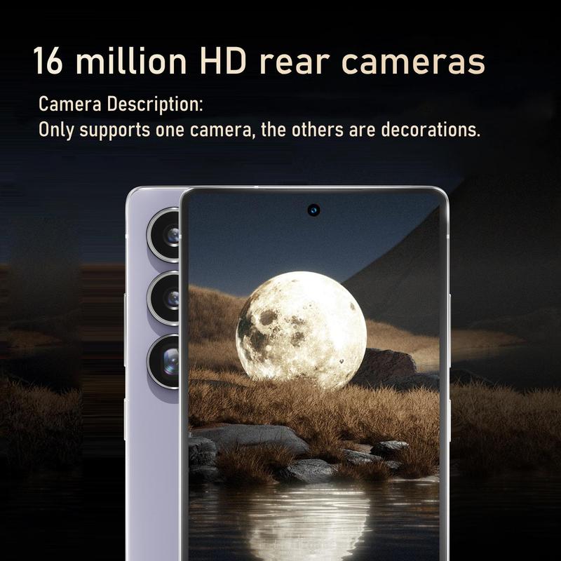 FUFFI 6.8 Inch Smartphone, 4+64GB ROM,1 Count 4G Network Unlocked Phone, Android 12.0 Version 8+16MP Cellphone, Dual Card Phone for Home & Office