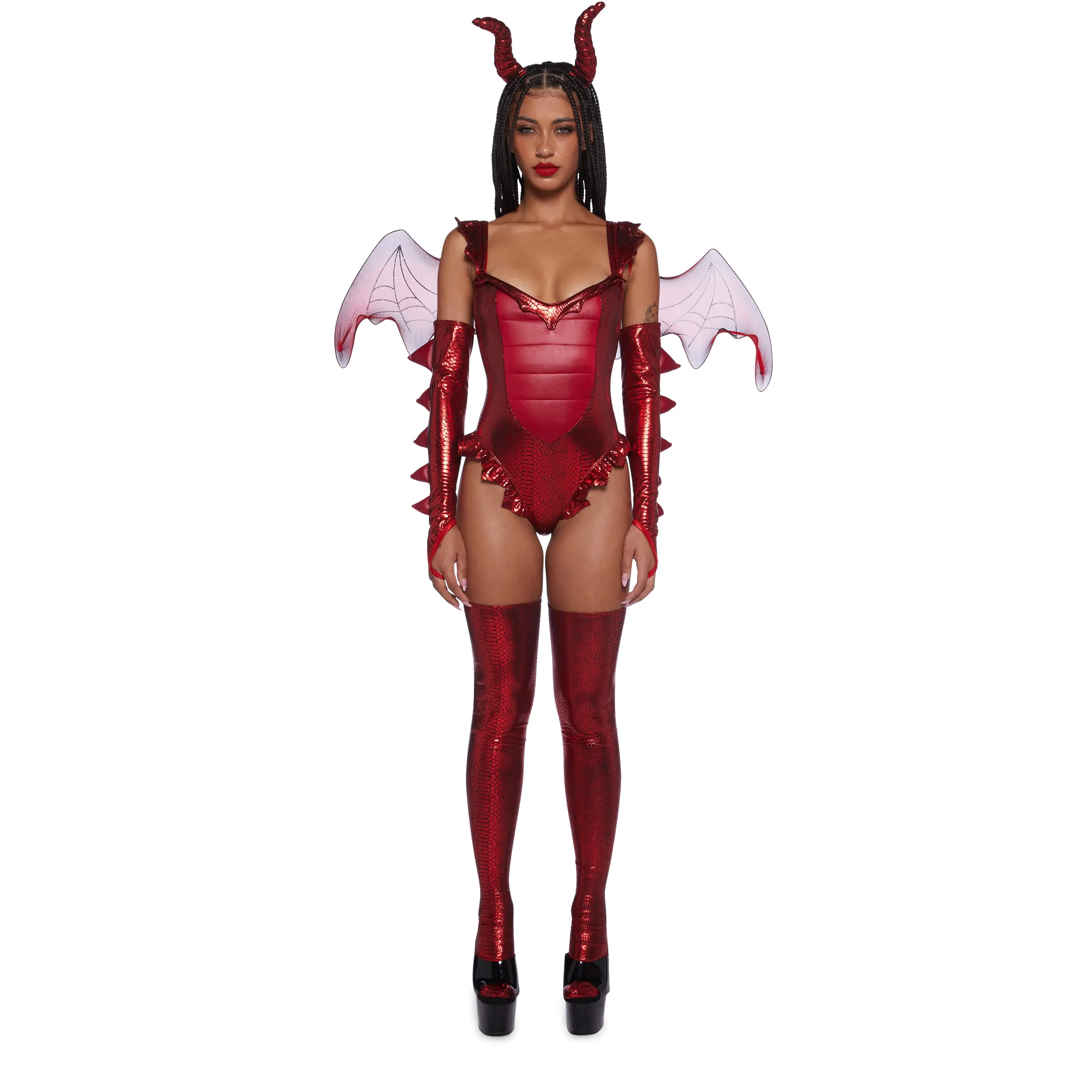 Fire Breathing Beauty Costume
