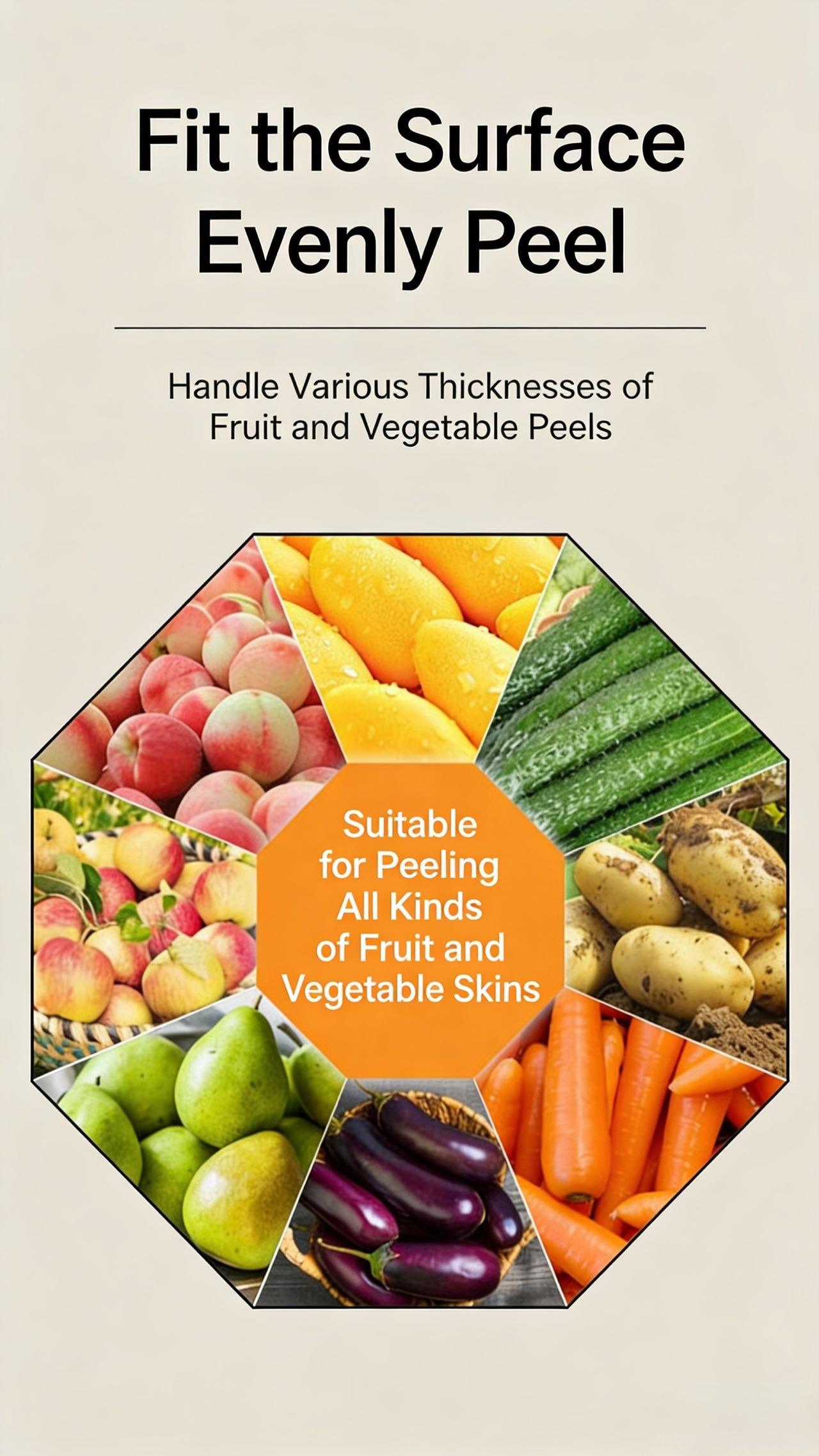 2 in 1 Vegetable Peeler, Multifunctional Peeler & Grater, Kitchen Fruit Peeling Shredding Tool