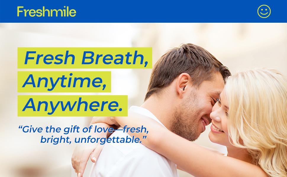 Freshmile Toothpaste Tablets kit – Natural Teeth Repair with Nano-Hydroxyapatite (NHA), Xylitol for Fresh Breath, Fluoride-Free, Protects Sensitive Teeth & Gums (120 Count)