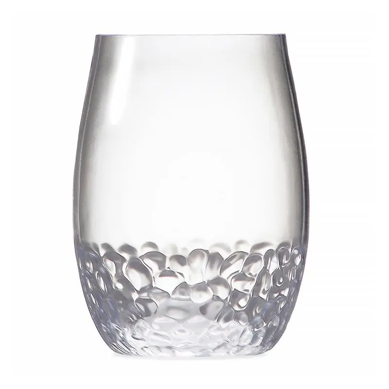 Tritan Plastic Stemless Glasses - 15 oz, Set of 4