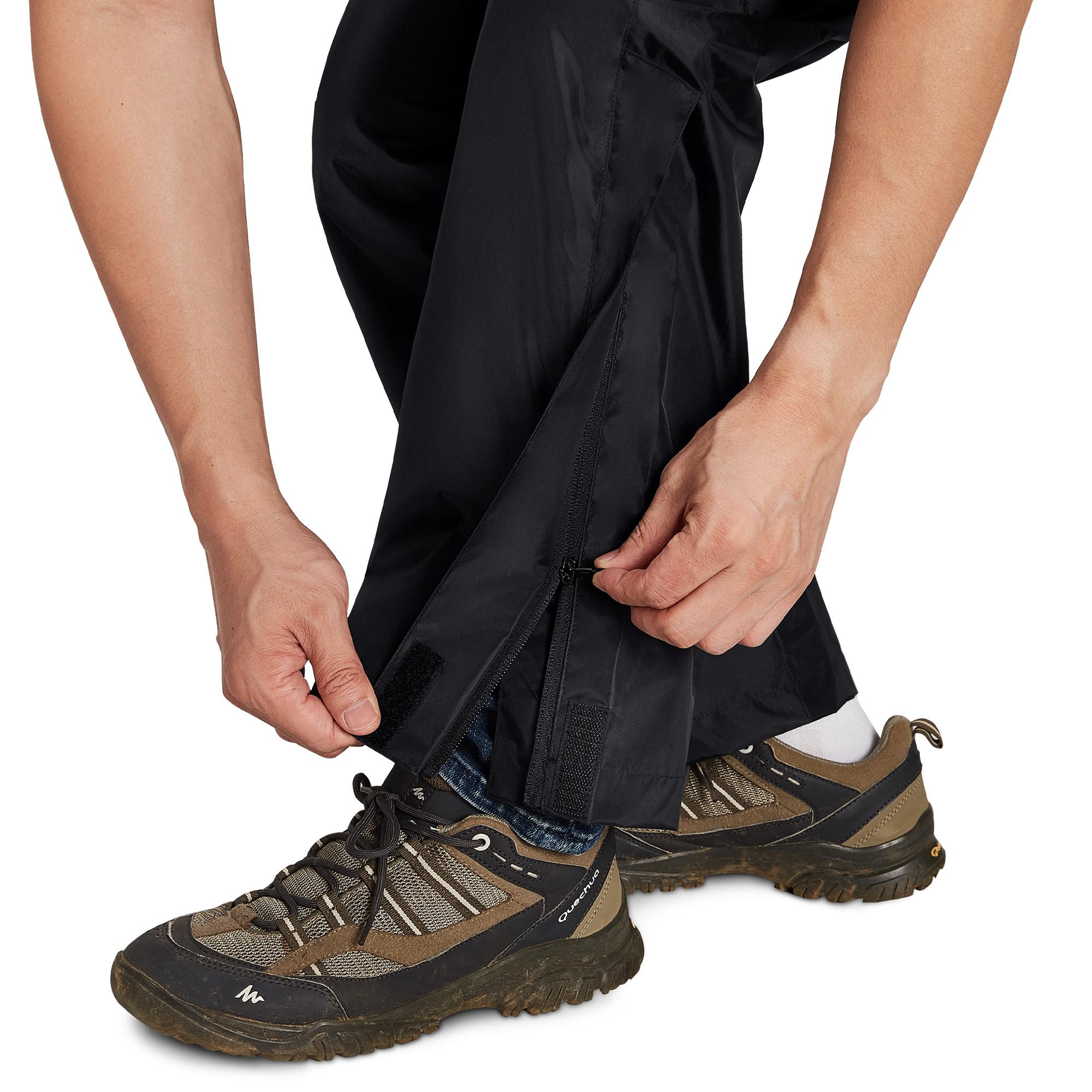 【RODEEL】Waterproof Bib Overalls Rain Suit Men Lightweight Breathable Full Zip Hooded Jacket Durable Rain Coat Weatherproof Rainwear Windbreaker For Outdoor Sports Hiking Camping Fishing Construction Roofing Landscaping Workwear, Holiday Gift