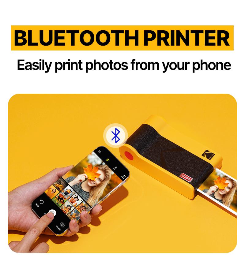 KODAK Mini 2 ERA 4PASS Portable Photo Printer  (2.1x3.4 inches)