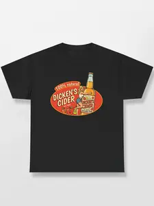 Dickens Cider Funny Vintage Shirt – Retro Orchard Farm Graphic Tee