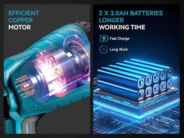 YOFIDRA Cordless Paint Sprayer 1000ml with 21V 2x3.0Ah Batteries for Furniture & House Painting Lightweight Design & Easy Storage tools Rechargeable