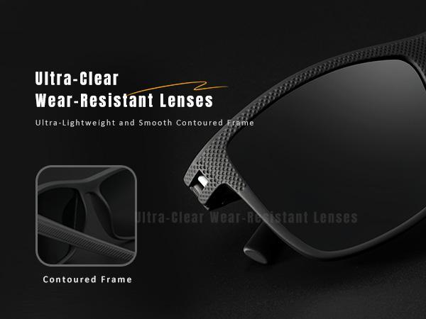 TURBOPEP 3 Pairs Simple Sunglasses For Everyday Use, Unisex Polarized Classes, Square Sunglasses,Lightweight Frame SunGlasses with UV Protection, Travel Accessories,sunglasses for men