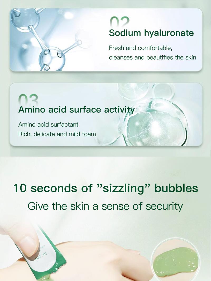 【X】Centella foam facial mask can remove black and control oil, deeply clean facial dirt