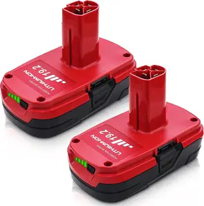 Direct Replacement Battery Kit for Craftsman 19.2V Tools – 2x 3.6Ah Li-ion, Fits C3 Series 315.115410, 11375 & More
