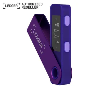 Ledger Nano S Plus Signer – The accessible Way to Manage Your Crypto & NFTs securely (Ledger Wallet for Desktop and Android only) - Amethyst Purple