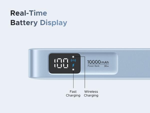 UGREEN MagFlow 10000mAh Power Bank Qi2 25W Certified Wireless Charging Magnetic Portable Charger for MagSafe with Built-in Cable 30W USB-C Battery Packfor iPhone17 Pro Max/Pixel 10 Pro XL,TikTokShopJumpstartSale