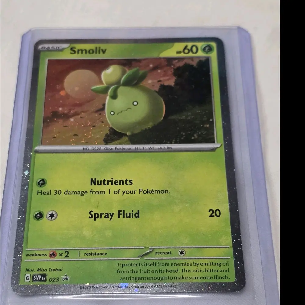 Smoliv SVP 023 Promo Raw Card - TikTok Shop