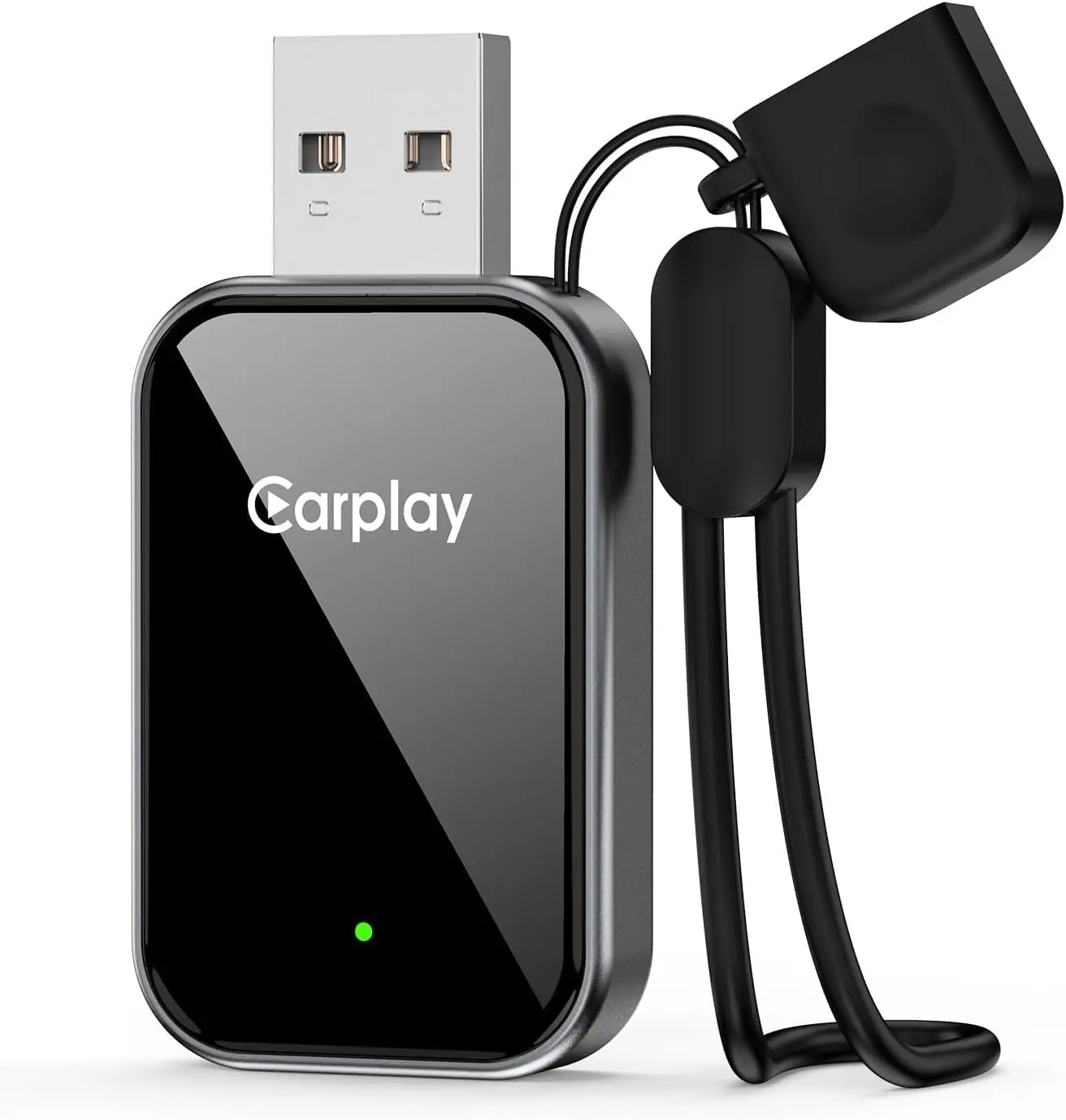 Wireless CarPlay Adapter for Apple iPhone - 2025 Wired Car Play to Wireless Dongle, USB-A/C Plug & Play, Stable Bluetooth CarPlay Adapter Only for iPhone iOS 10+ & Cars with Factory Wired Car Play