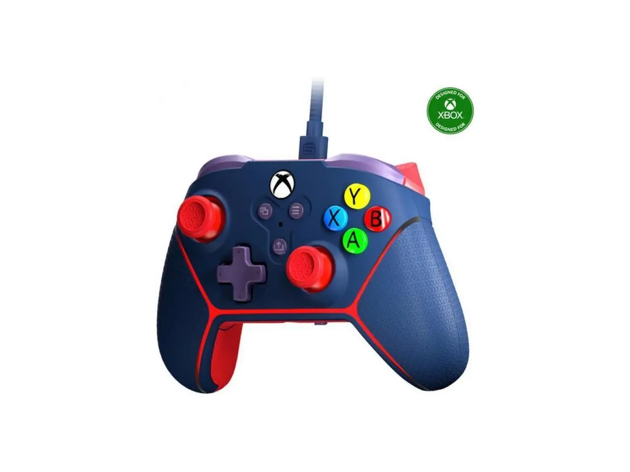 Xbox Accessory:  Wired Controller - SURGE Microwatt Junior - Blue