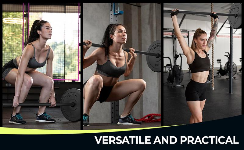 Barbell Weight Set for Lifting, 45 LB Weight Bar Set with Adjustable Free Weights for Workout Bar for Exercise in Home Gym Barbell Weight Set for Lifting, 45 LB Weight Bar Set with Adjustable Free Weights for Workout Bar for Exercise in Home Gym