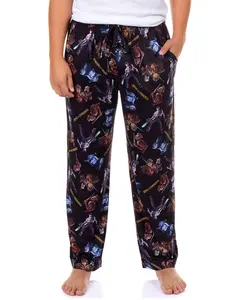 Army Of Darkness Pajamas Men's Skeleton Deadites Adult Lounge Sleep PJ Pants