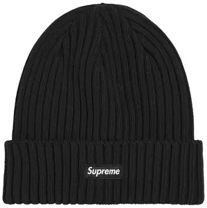 Supreme Overdyed Beanie (SS26) Black