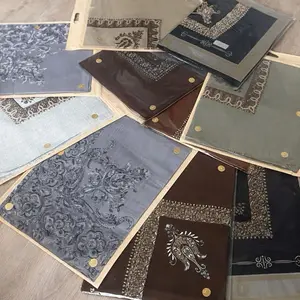 Arabian Yemeni Shemagh - Luxurious Crowns with Embroidery and Falcon Motif - Ideal for Formal Wear and Cultural Events