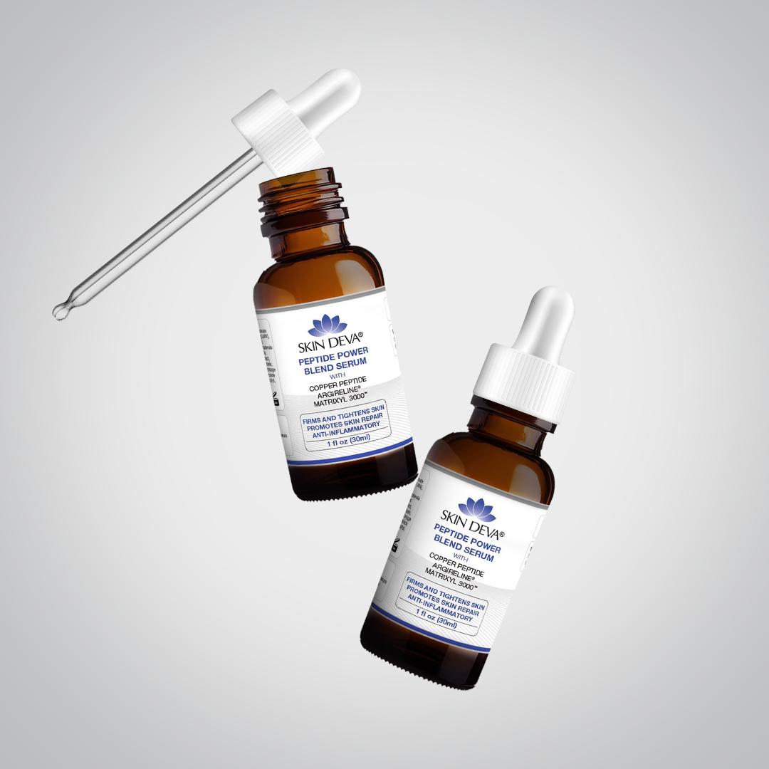 Peptide Power Blend Serum - Copper Peptide Anti-Aging Facial Serum | Tighten Lift Hydrate & Plump All Skin Types | Reduce Fine Line & Wrinkles Nourishing Smoother Comfort Skincare Peptide Power Blend Serum - Copper Peptide Anti-Aging Facial Serum | Tighten Lift Hydrate & Plump All Skin Types | Reduce Fine Line & Wrinkles Nourishing Smoother Comfort Skincare