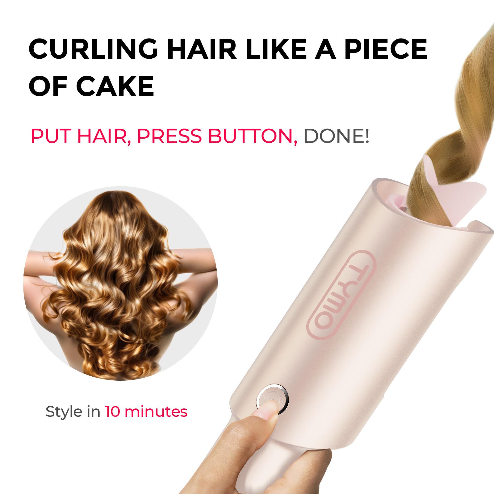 【Live Only】TYMO Ring Plus Ionic Hair Straightener Brush & TYMO CURLPRO & TYMO ROVY COMPACT- Wave Curling Iron for Easy Comfort Styling Hair 【Live Only】TYMO Ring Plus Ionic Hair Straightener Brush & TYMO CURLPRO & TYMO ROVY COMPACT- Wave Curling Iron for Easy Comfort Styling Hair