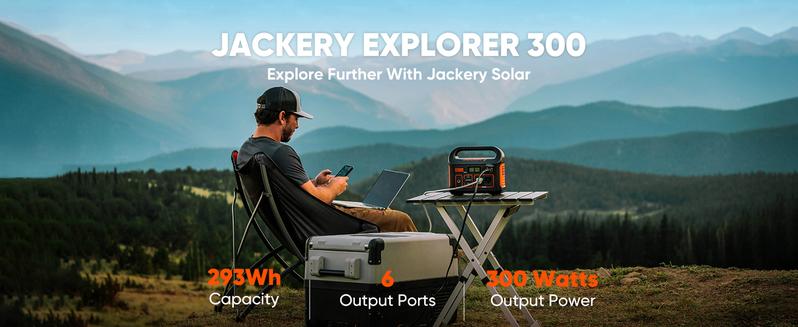Jackery Portable Power Station Explorer 300 For Winter Travel black friday deal, 293Wh Backup Lithium Battery, 110V/300W Pure Sine Wave AC Outlet, Solar Generator (Solar Panel Not Included) for Outdoors Camping Travel Hunting Blackout power portable solar Jackery Portable Power Station Explorer 300 For Winter Travel black friday deal, 293Wh Backup Lithium Battery, 110V/300W Pure Sine Wave AC Outlet, Solar Generator (Solar Panel Not Included) for Outdoors Camping Travel Hunting Blackout power portable solar