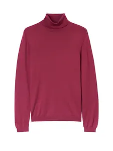 Cashmere Silk Turtleneck Sweater