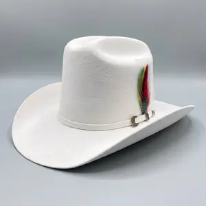Tombstone El Viejón Tejana White Felt Hat