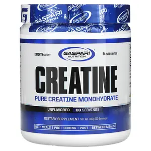 Gaspari Nutrition Creatine, Unflavored, 300 g