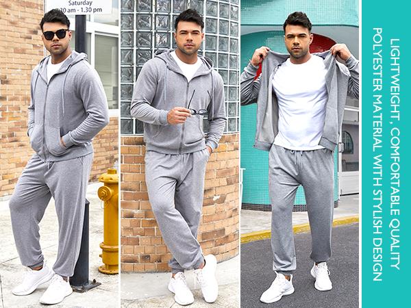 COOFANDY Sweatsuits for Men 2 Piece tracksuit Sets Full Zip Hoodie Sweatpants for Men Casual Sports Jogging Suits S-4XL COOFANDY Sweatsuits for Men 2 Piece tracksuit Sets Full Zip Hoodie Sweatpants for Men Casual Sports Jogging Suits S-4XL